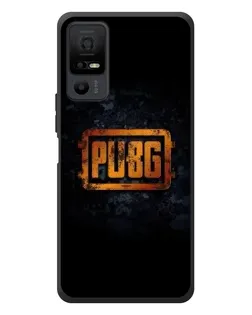 Чехол для TCL 40 NxtPaper 5G с картинкой «PUBG — золотой логотип»