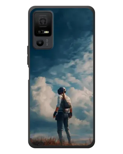 Чехол для TCL 40 NxtPaper 5G с картинкой «Герой PUBG на скале» Чехол для TCL 40 NxtPaper 5G с картинкой «Герой PUBG на скале»