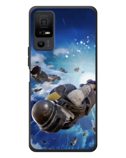 Чехол для TCL 40 NxtPaper 5G с картинкой «Десант PUBG — прыжок» Чехол для TCL 40 NxtPaper 5G с картинкой «Десант PUBG — прыжок»
