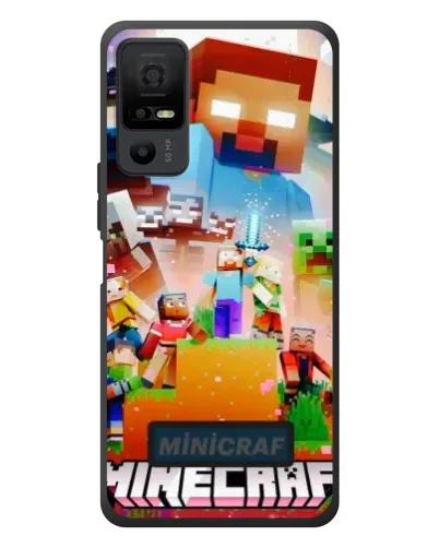 Чехол для TCL 40 NxtPaper 5G с картинкой «Minecraft герои игры» Чехол для TCL 40 NxtPaper 5G с картинкой «Minecraft герои игры»