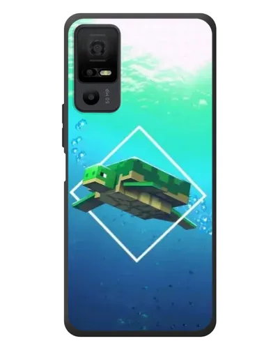 Чехол для TCL 40 NxtPaper 5G с картинкой «Черепаха Minecraft» Чехол для TCL 40 NxtPaper 5G с картинкой «Черепаха Minecraft»