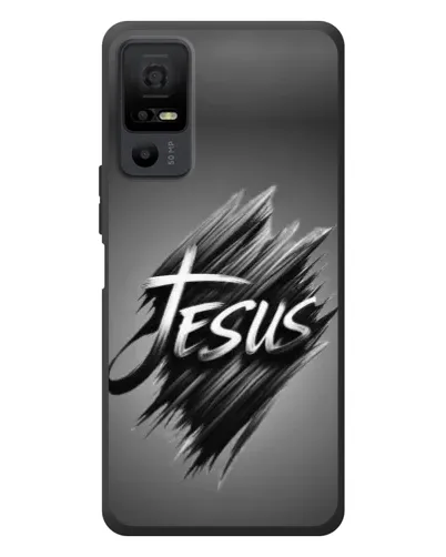 Чехол для TCL 40 NxtPaper 5G с картинкой «Надпись Jesus Graffiti»