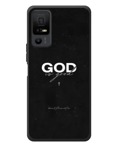 Чехол для TCL 40 NxtPaper 5G с картинкой «GOD — Бог над всем»
