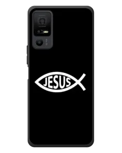 Чехол для TCL 40 NxtPaper 5G с картинкой «Классический Jesus»