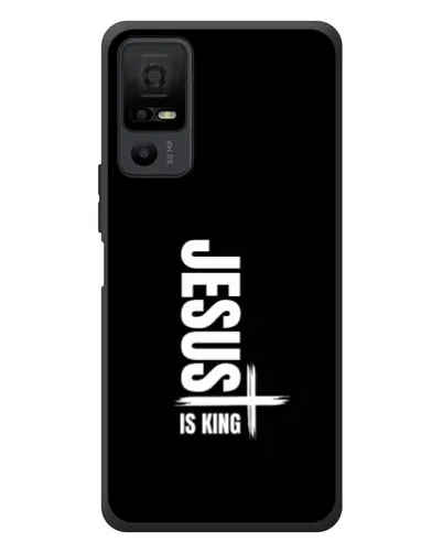 Чехол для TCL 40 NxtPaper 5G с картинкой «Вертикаль веры Jesus»