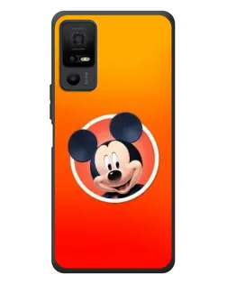 Чехол для TCL 40 NxtPaper 5G с картинкой «Mickey в круге»