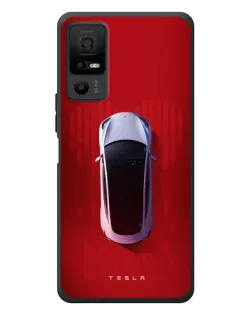 Чехол для TCL 40 NxtPaper 5G с картинкой «Tesla Top View» Чехол для TCL 40 NxtPaper 5G с картинкой «Tesla Top View»