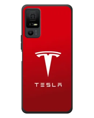 Чехол для TCL 40 NxtPaper 5G с картинкой «Tesla Red Classic»