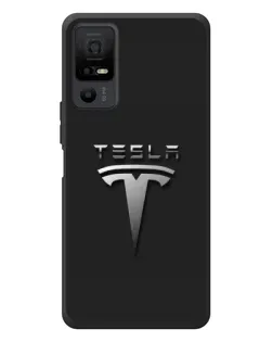 Чехол для TCL 40 NxtPaper 5G с картинкой «Стальной логотип Tesla» Чехол для TCL 40 NxtPaper 5G с картинкой «Стальной логотип Tesla»