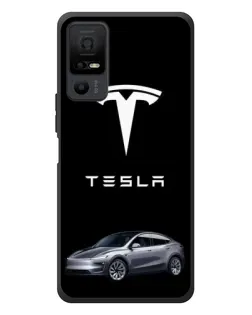 Чехол для TCL 40 NxtPaper 5G с картинкой «Tesla Model Y» Чехол для TCL 40 NxtPaper 5G с картинкой «Tesla Model Y»