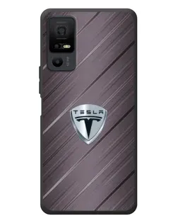 Чехол для TCL 40 NxtPaper 5G с картинкой «Металлическая текстура Tesla» Чехол для TCL 40 NxtPaper 5G с картинкой «Металлическая текстура Tesla»
