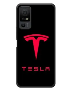 Чехол для TCL 40 NxtPaper 5G с картинкой «Tesla Red Logo» Чехол для TCL 40 NxtPaper 5G с картинкой «Tesla Red Logo»