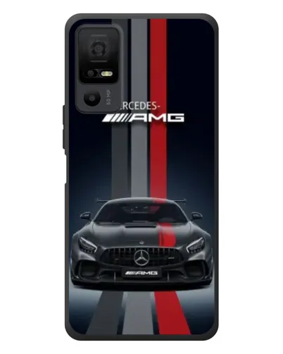 Чехол для TCL 40 NxtPaper 5G с картинкой «Mercedes — белый карбон» Чехол для TCL 40 NxtPaper 5G с картинкой «Mercedes — белый карбон»