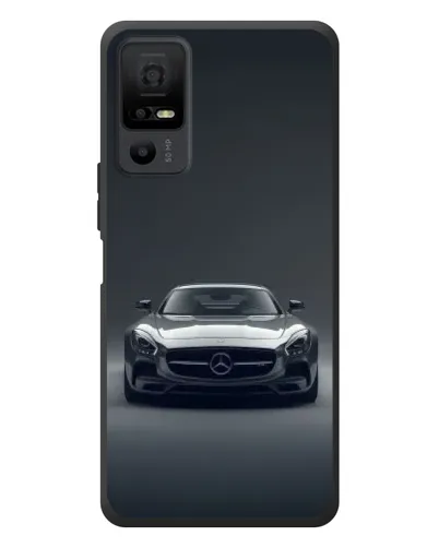 Чехол для TCL 40 NxtPaper 5G с картинкой «Mercedes на черном» Чехол для TCL 40 NxtPaper 5G с картинкой «Mercedes на черном»