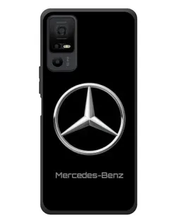 Чехол для TCL 40 NxtPaper 5G с картинкой «Mercedes Silver Logo»