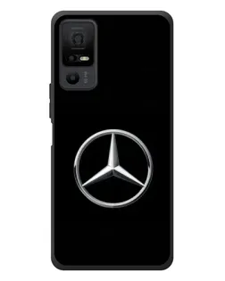 Чехол для TCL 40 NxtPaper 5G с картинкой «Mercedes классический лого»