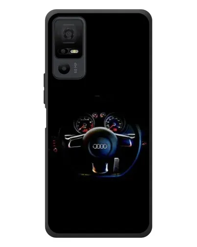 Чехол для TCL 40 NxtPaper 5G с картинкой «Салон Audi — руль» Чехол для TCL 40 NxtPaper 5G с картинкой «Салон Audi — руль»