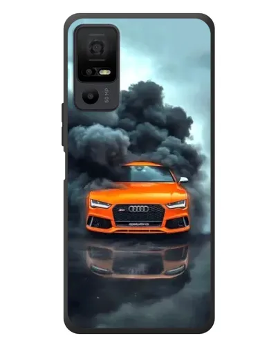 Чехол для TCL 40 NxtPaper 5G с картинкой «Audi в облаках дыма» Чехол для TCL 40 NxtPaper 5G с картинкой «Audi в облаках дыма»