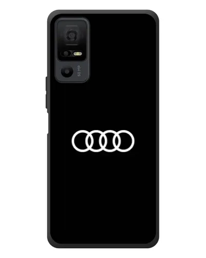 Чехол для TCL 40 NxtPaper 5G с картинкой «Audi White Logo» Чехол для TCL 40 NxtPaper 5G с картинкой «Audi White Logo»