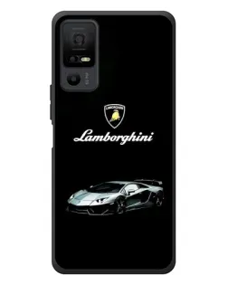 Чехол для TCL 40 NxtPaper 5G с картинкой «Логотип Lamborghini классика»