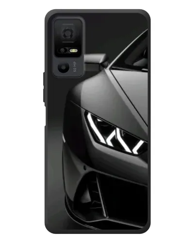 Чехол для TCL 40 NxtPaper 5G с картинкой «Lamborghini фары детализация»