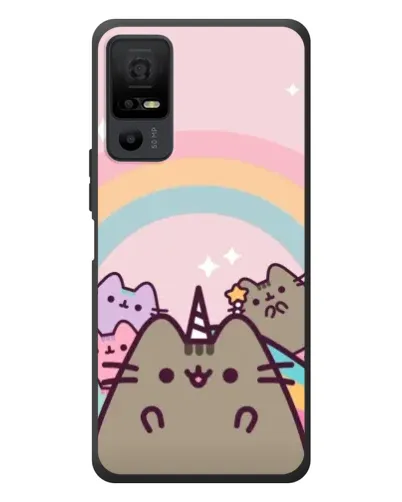 Чехол для TCL 40 NxtPaper 5G с картинкой «Единорог Pusheen» Чехол для TCL 40 NxtPaper 5G с картинкой «Единорог Pusheen»