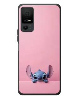 Чехол для TCL 40 NxtPaper 5G с картинкой «Stitch выглядывает»