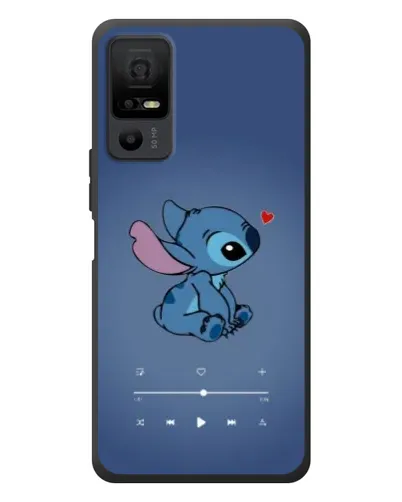 Чехол для TCL 40 NxtPaper 5G с картинкой «Музыкальный Stitch»