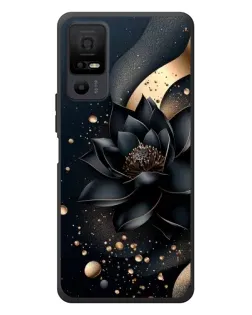 Чехол для TCL 40 NxtPaper 5G с картинкой «Черный лотос» Чехол для TCL 40 NxtPaper 5G с картинкой «Черный лотос»