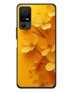 Чехол для TCL 40 NxtPaper 5G с картинкой «Золотые лепестки» Чехол для TCL 40 NxtPaper 5G с картинкой «Золотые лепестки»
