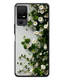 Чехол для TCL 40 NxtPaper 5G с картинкой «Ветка мелких белых цветов» Чехол для TCL 40 NxtPaper 5G с картинкой «Ветка мелких белых цветов»