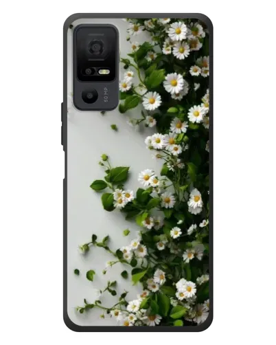 Чехол для TCL 40 NxtPaper 5G с картинкой «Ветка мелких белых цветов» Чехол для TCL 40 NxtPaper 5G с картинкой «Ветка мелких белых цветов»