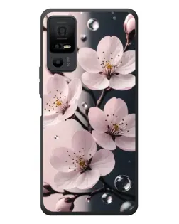 Чехол для TCL 40 NxtPaper 5G с картинкой «Нежная сакура и капли» Чехол для TCL 40 NxtPaper 5G с картинкой «Нежная сакура и капли»