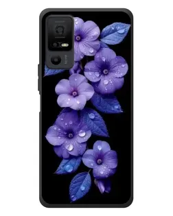 Чехол для TCL 40 NxtPaper 5G с картинкой «Фиолетовые цветы с росою» Чехол для TCL 40 NxtPaper 5G с картинкой «Фиолетовые цветы с росою»