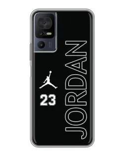 Чехол для TCL 40 SE с картинкой «Jordan Vertical»