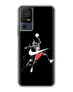 Чехол для TCL 40 SE с картинкой «Jordan Jumpman»