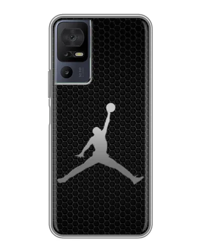 Чехол для TCL 40 SE с картинкой «Jordan Dark Carbon» Чехол для TCL 40 SE с картинкой «Jordan Dark Carbon»