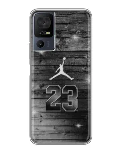 Чехол для TCL 40 SE с картинкой «Jordan Carbon 23»