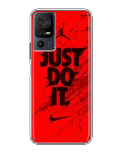 Чехол для TCL 40 SE с картинкой «Nike Just Do It» Чехол для TCL 40 SE с картинкой «Nike Just Do It»