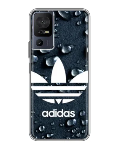 Чехол для TCL 40 SE с картинкой «Adidas Trefoil Blue» Чехол для TCL 40 SE с картинкой «Adidas Trefoil Blue»
