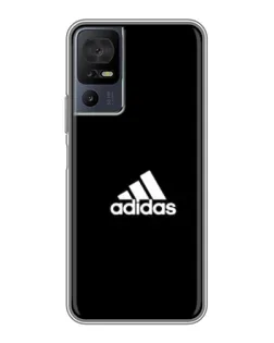 Чехол для TCL 40 SE с картинкой «Adidas Red Style»