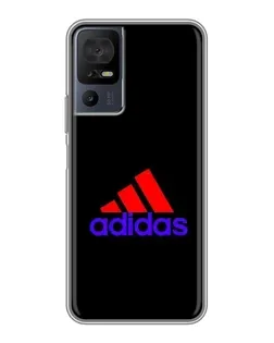 Чехол для TCL 40 SE с картинкой «Классический Adidas»