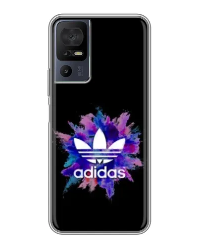 Чехол для TCL 40 SE с картинкой «Взрыв красок Adidas» Чехол для TCL 40 SE с картинкой «Взрыв красок Adidas»