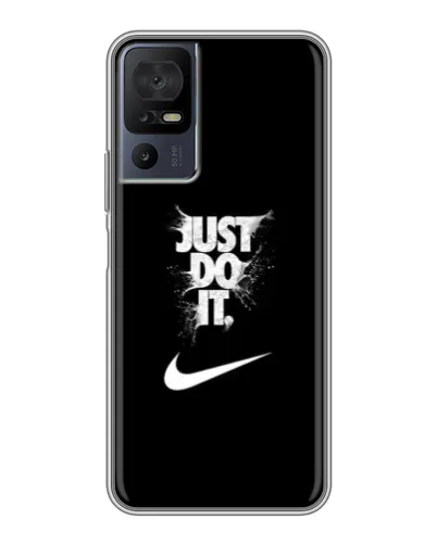Чехол для TCL 40 SE с картинкой «Текстовый принт Nike» Чехол для TCL 40 SE с картинкой «Текстовый принт Nike»