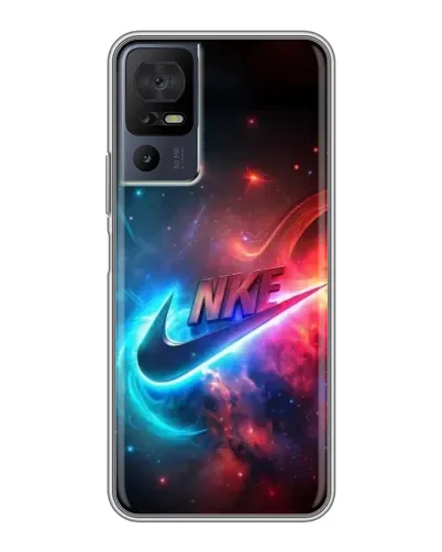 Чехол для TCL 40 SE с картинкой «Огненный логотип Nike» Чехол для TCL 40 SE с картинкой «Огненный логотип Nike»