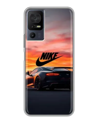 Чехол для TCL 40 SE с картинкой «Nike и суперкар» Чехол для TCL 40 SE с картинкой «Nike и суперкар»