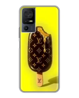 Чехол для TCL 40 SE с картинкой «Мороженое от LV»