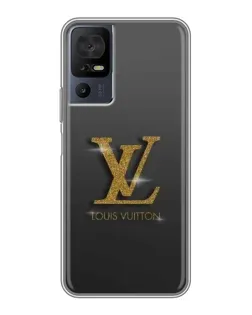 Чехол для TCL 40 SE с картинкой «Градиент Louis Vuitton»