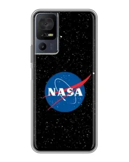 Чехол для TCL 40 SE с картинкой «NASA — звездное небо»