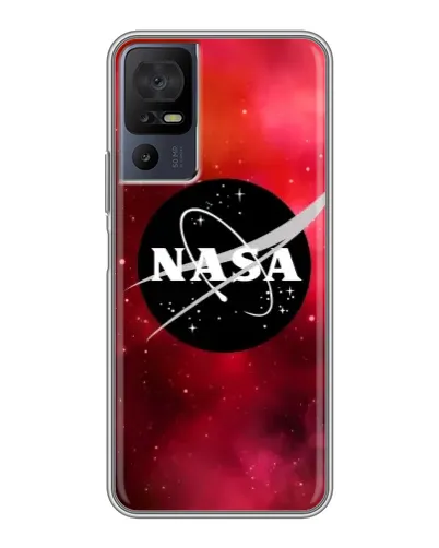 Чехол для TCL 40 SE с картинкой «NASA — красная туманность» Чехол для TCL 40 SE с картинкой «NASA — красная туманность»